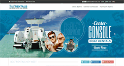Desktop Screenshot of boatrentalskeywest.com